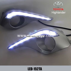 China Toyota Highlander LED DRL Daytime Running Lights auto driving daylight supplier