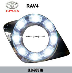 China TOYOTA RAV4 DRL LED Daytime Running Light Car driving daylight for sale supplier