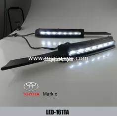 China TOYOTA Mark X DRL LED Daytime Running Lights Car driving daylight sale supplier