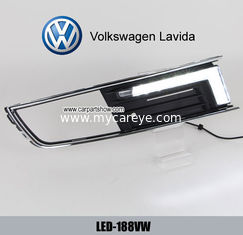 China VW Lavida DRL LED Daytime driving Lights car front daylight for sale supplier