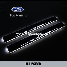 China Ford Mustang car moving door floor lights LED door scuff plate light supplier