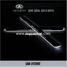 China Sell Infiniti Q50 Q50L car moving floor lights LED door scuff plate light supplier