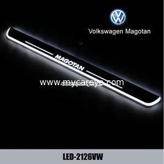 China LED door scuff plate lights for Volkswagen VW Magotan door sill plate light sale supplier