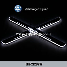 China Volkswagen VW Tiguan car Led lights Moving door sill light Welcome Pedal sale supplier
