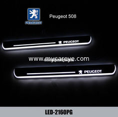 China Peugeot 4008 car door Water proof pedal auto lights welcome light led supplier
