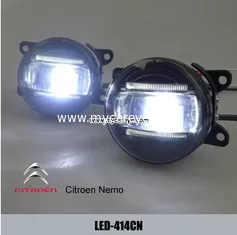 China Citroen Nemo car front fog light aftermarket LED daytime driving lights DRL supplier
