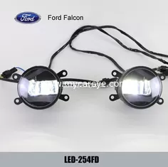 China Ford Falcon bodyparts car front fog led lights DRL daytime running light supplier