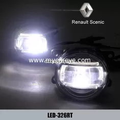 China Renault Scenic fog light housing LED Lights DRL daytime running daylight supplier