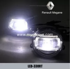 China Renault Megane body parts car fog led lights DRL daytime driving light supplier