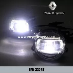 China Renault Symbol car front fog light LED DRL daytime driving lights aftermarket supplier