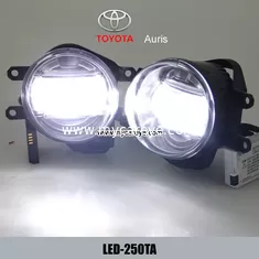 China TOYOTA Auris car led light fog assembly daytime driving lights kit DRL supplier
