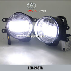 China TOYOTA Aygo car front fog LED daytime driving lights DRL autobody parts supplier