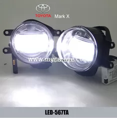 China TOYOTA Mark X car front fog light LED DRL daytime running lights aftermarket supplier