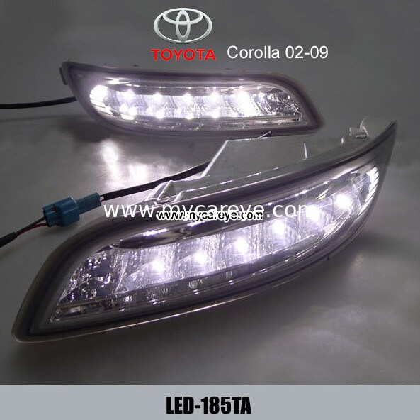 TOYOTA Corolla DRL LED Daytime Running Lights kit Car driving daylight