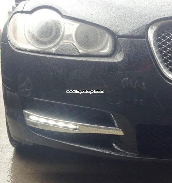 Jaguar XF DRL LED Daytime Running Lights Car front light upgrade LED