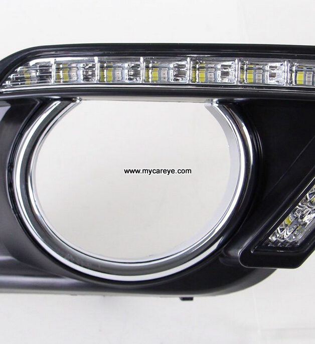 Nissan XTrail DRL LED Daytime Running Lights Car turn signal indicators