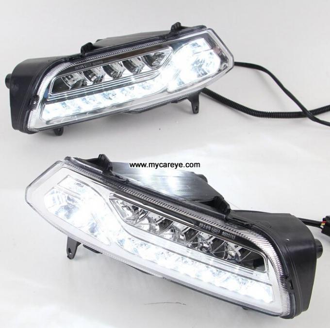 Volkswagen VW Polo DRL LED Daytime Running Lights turn light steering