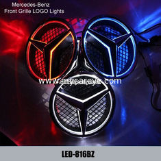China Mercedes-Benz Front Grille logo LED Light Badge Light Auto Led Lights Auto Emblem supplier