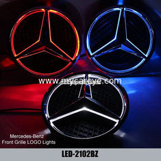 China mercedes benz logo lights up C class C180L C200L C260L Front Grille logo LED Light supplier