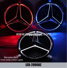 China Mercedes-Benz A class W176 A180 A200 A260 Front Grille logo LED Light Badge Lights supplier