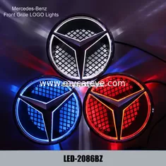 China Mercedes-Benz E300 E350 E400 E500 Front Grille logo LED Light Original Badge decal supplier
