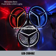China Mercedes-Benz E260L E300L E320L 400L Car Front Hood Bonnet Emblem Badge LED Light supplier