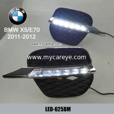 China BMW X5 DRL LED Daytime Running Light Car body front driving lights kit supplier