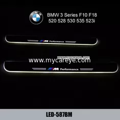 China BMW 3 Series F10 F18 520 528 530 535 523i Car door sill plate LED lights supplier