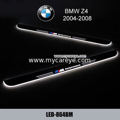 China BMW Z4 Car accessory stainless steel scuff plate door sill plate light LED supplier