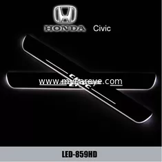 China Honda Civic custom car door welcome LED lights auto light sill pedal supplier