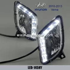 China Hyundai Verna DRL LED Daytime driving Lights auto exterior led light supplier