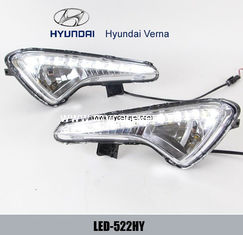 China Hyundai Verna 2014 DRL LED Daytime driving Lights daylight for car supplier