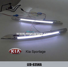 China KIA Sportage DRL LED Daytime Running Light guide automotive light kits supplier