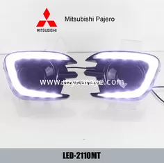 China Mitsubishi Pajero DRL LED Daytime Running Lights driving daylight factory supplier