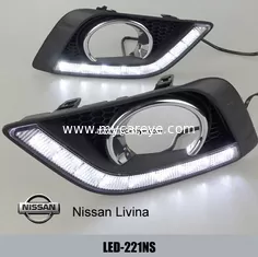 China Nissan Livina DRL LED Daytime Running Lights automotive led light kits supplier