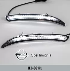 China Opel Insignia DRL LED Daytime driving Lights turn signal indicators supplier