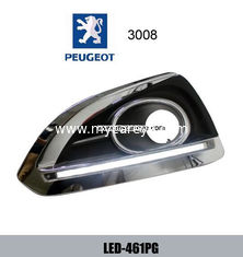 China Peugeot 3008 DRL LED Daytime Running Lights led car light replacements supplier