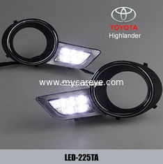 China TOYOTA Highlander DRL LED Daytime Running Lights Car parts aftermarket supplier