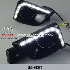 China TOYOTA Vios 2013-2014 DRL LED Daytime running Lights automotive led kit supplier