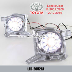 China TOYOTA Cruiser FJ200 LC200 DRL LED Daytime Running Lights for sale supplier