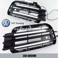 China Volkswagen VW Touareg DRL LED Daytime Running Light automotive lights supplier