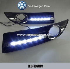 China Volkswagen VW Polo DRL LED Daytime driving Lights Car front daylight supplier