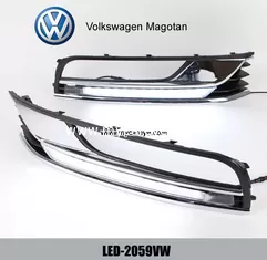 China Volkswagen VW Magotan DRL LED Daytime Running Lights car driving daylight supplier