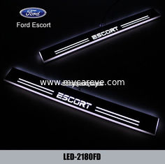 China Ford Escort Scuff Plate LED Light Bar Car Door Scuff Plate aftermarket supplier