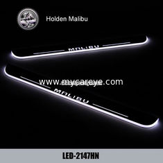 China Holden Malibu Car accessory stainless steel scuff plate door sill LED light supplier