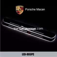 China Porsche Macan car door safety lights led moving specail scuff light supplier