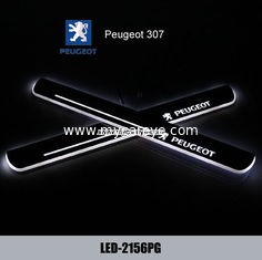 China Peugeot 307 LED Lights Door Sill Plate Side Step Pedal Automobile supplier