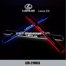 China Lexus ES LED lights side step car door sill led light auto pedal scuff supplier
