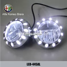 China Alfa Romeo Brera car front fog lights led auto parts driving daylight DRL supplier