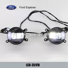 China Ford Focus car front fog LED lights DRL daytime driving light market supplier
